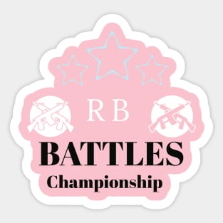 rb bateles Sticker